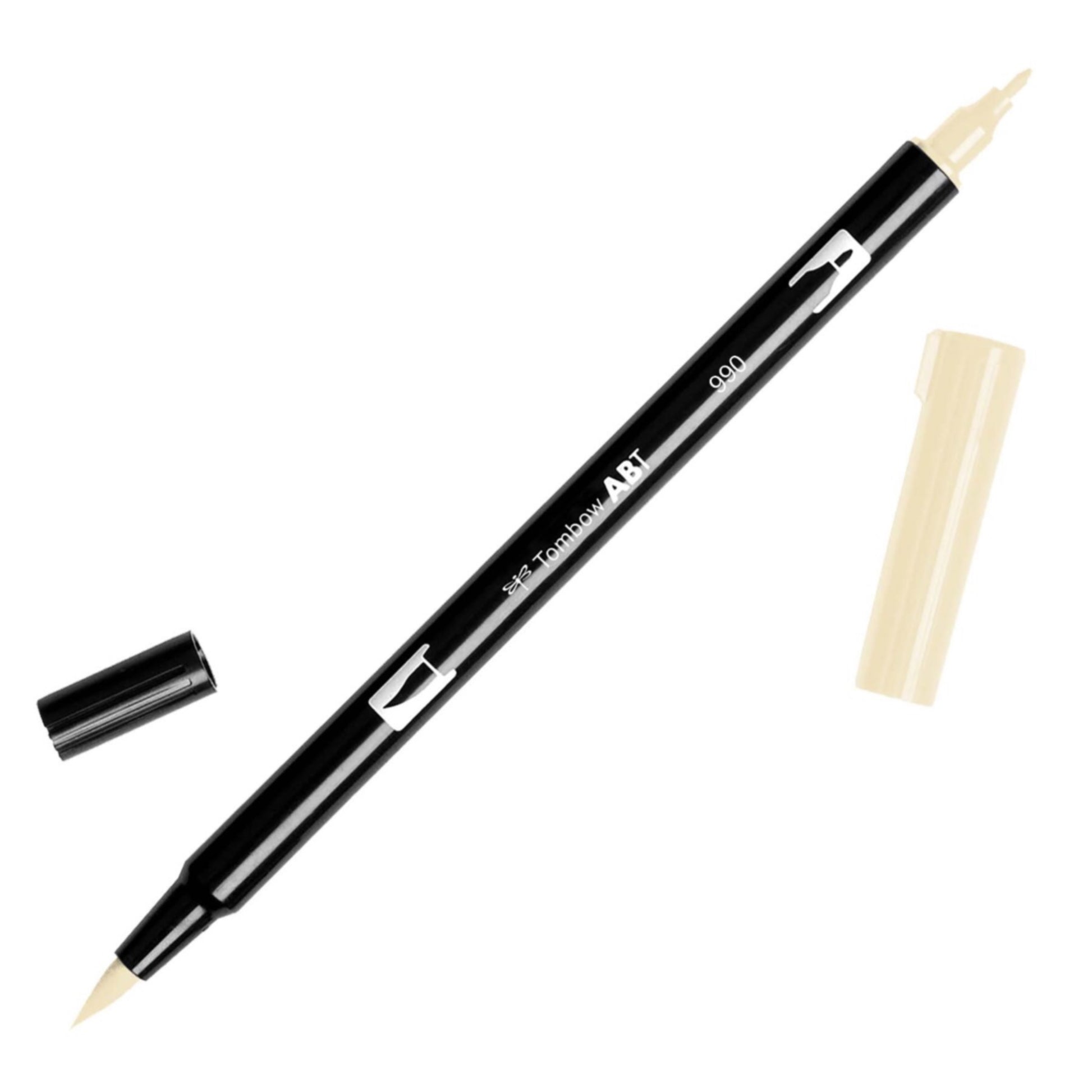 Tombow Dual Brush Pens - Individuals - 990 Light Sand by Tombow - K. A. Artist Shop