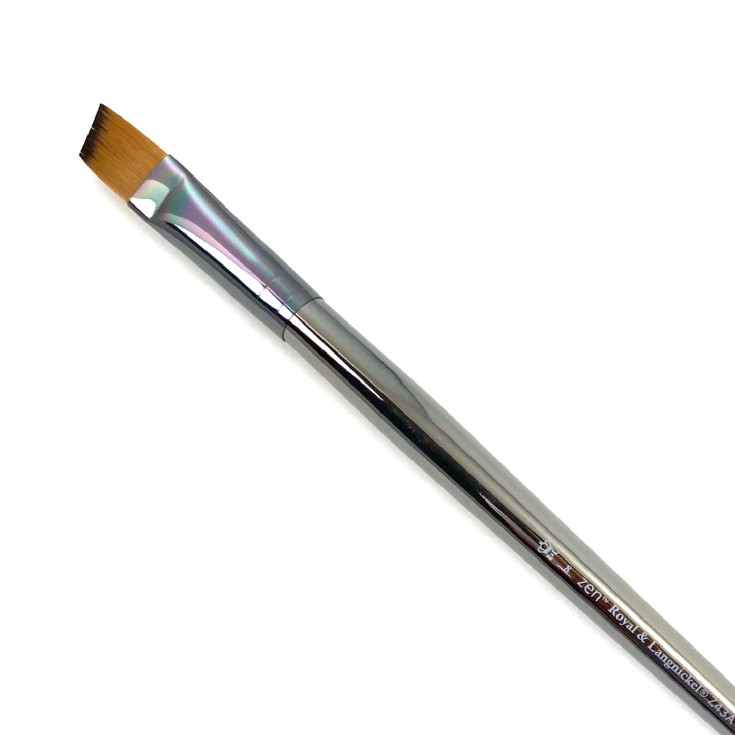 Royal & Langnickel Zen Long Handle Brushes - 43 Series - Angular / 8 by Royal & Langnickel - K. A. Artist Shop