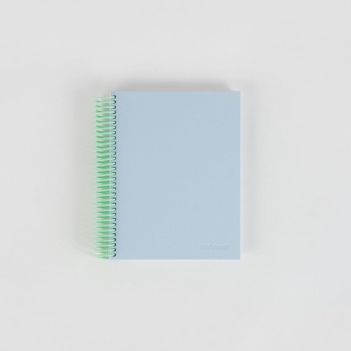 Easy Breezy Spiral Notebook by Mishmash - Sky Blue - Ruled - by Mishmash - K. A. Artist Shop