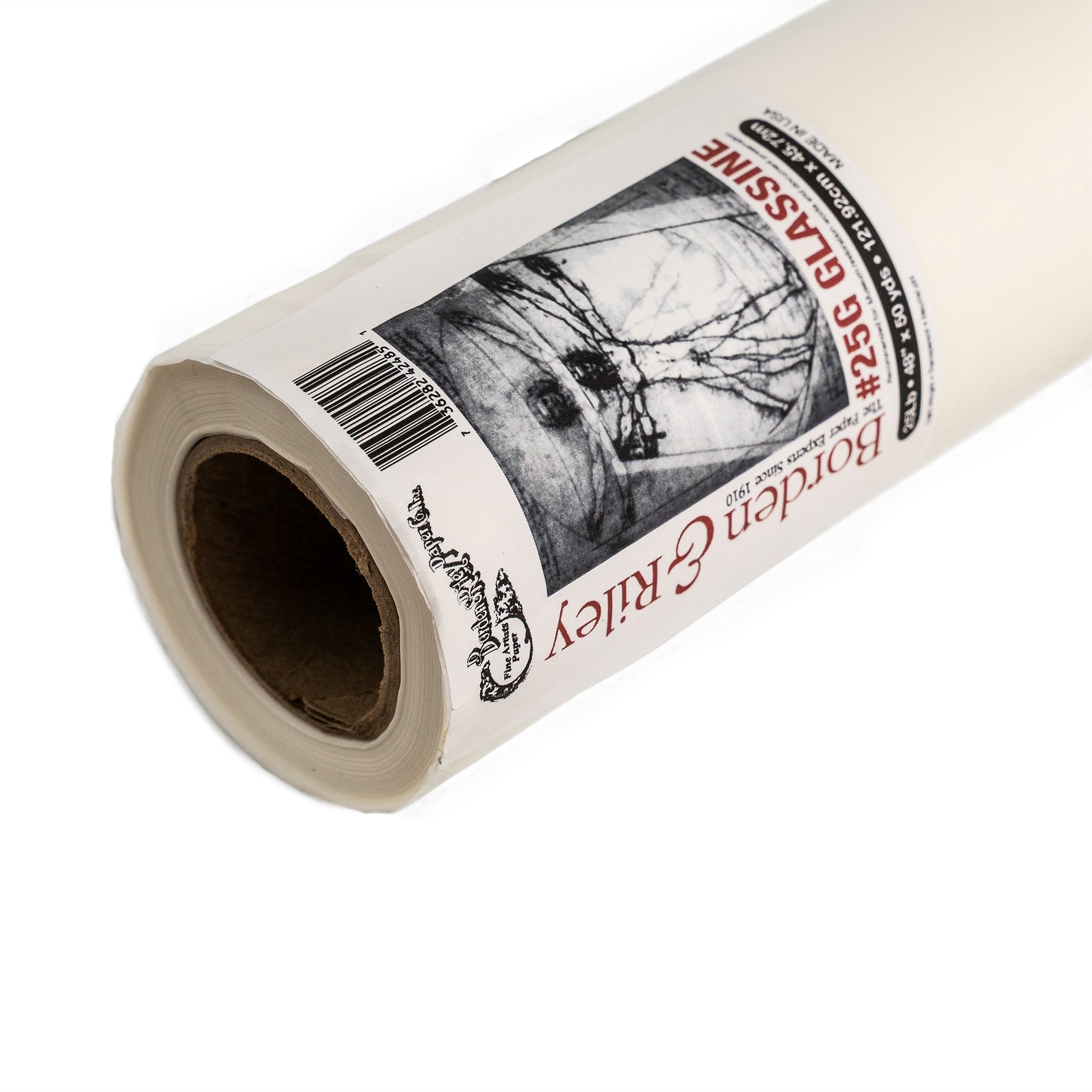 Borden and Riley #25G Glassine Paper Roll - 48 inches x 20 yards - by Borden and Riley - K. A. Artist Shop