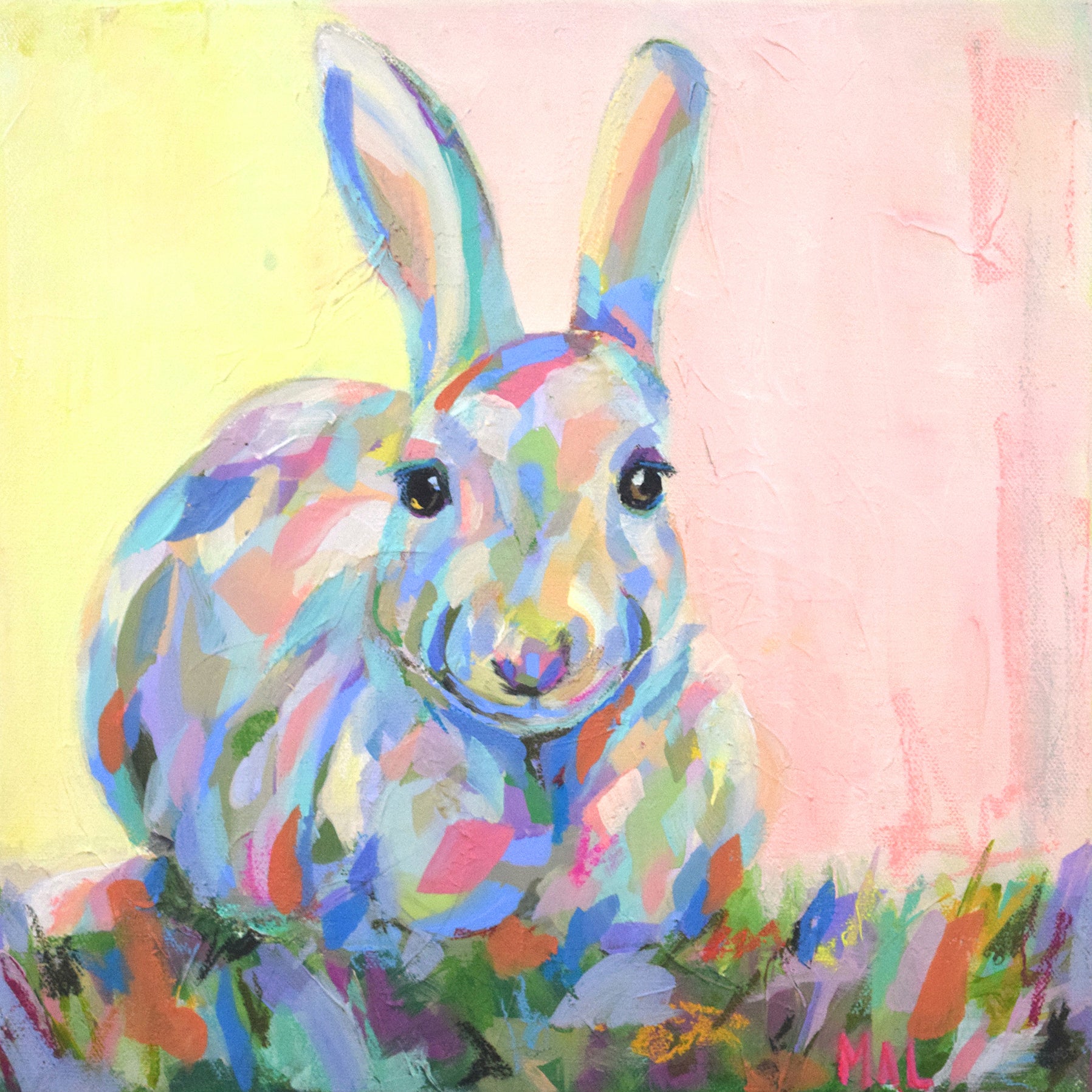 "Bunny 1" Print by Mallory Moye - by Mallory Moye - K. A. Artist Shop
