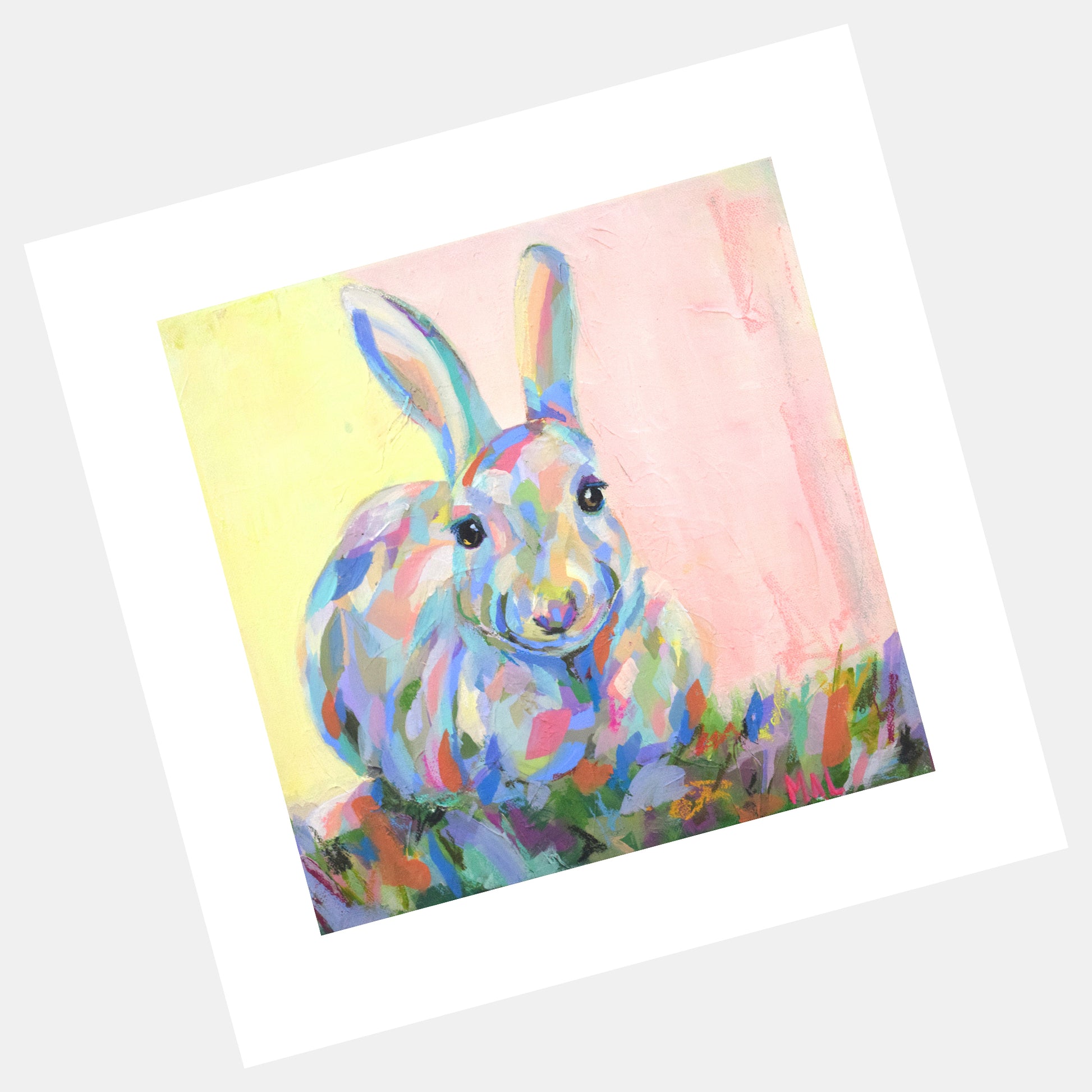 "Bunny 1" Print by Mallory Moye - by Mallory Moye - K. A. Artist Shop