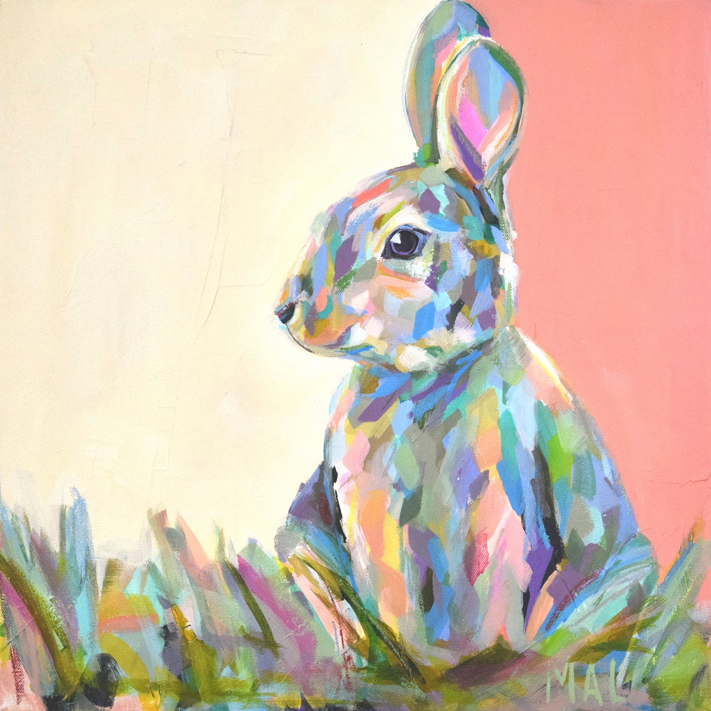 "Bunny 2" Print by Mallory Moye - by Mallory Moye - K. A. Artist Shop