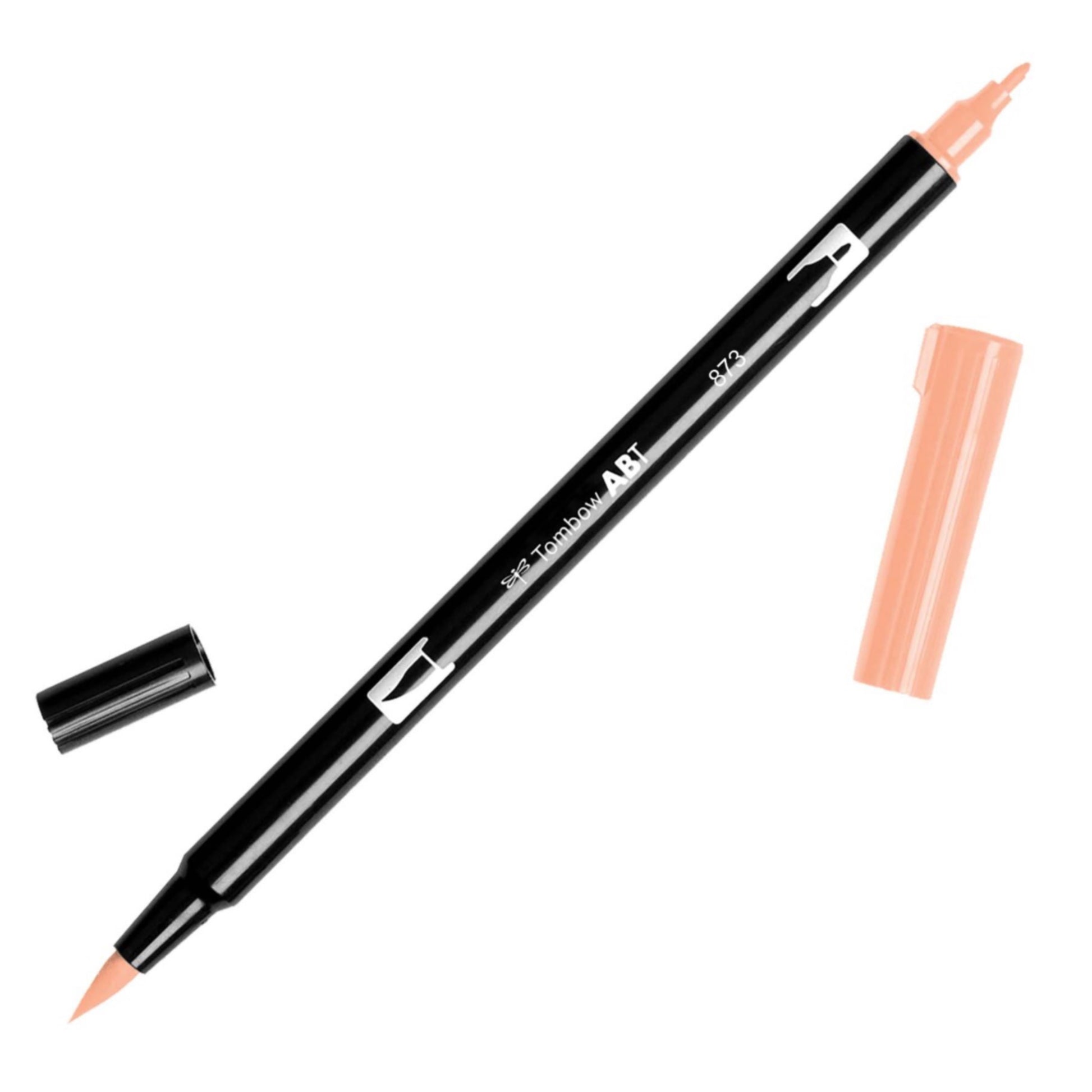 Tombow Dual Brush Pens - Individuals - 873 Coral by Tombow - K. A. Artist Shop