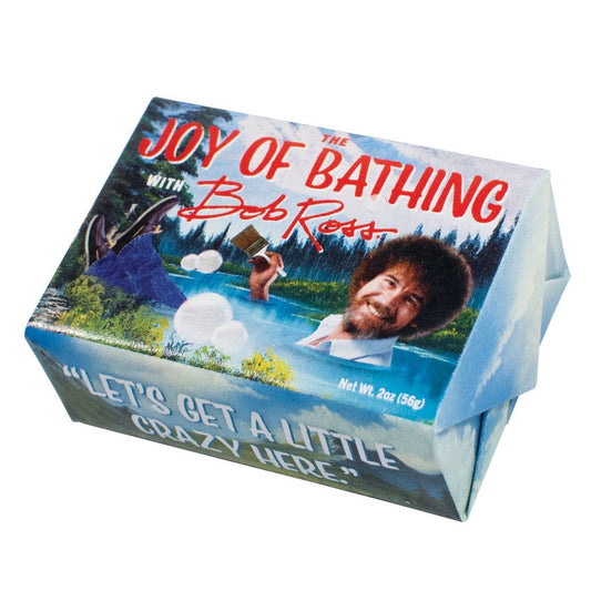 Bob Ross Joy of Bathing Soap - by Unemployed Philosophers Guild - K. A. Artist Shop