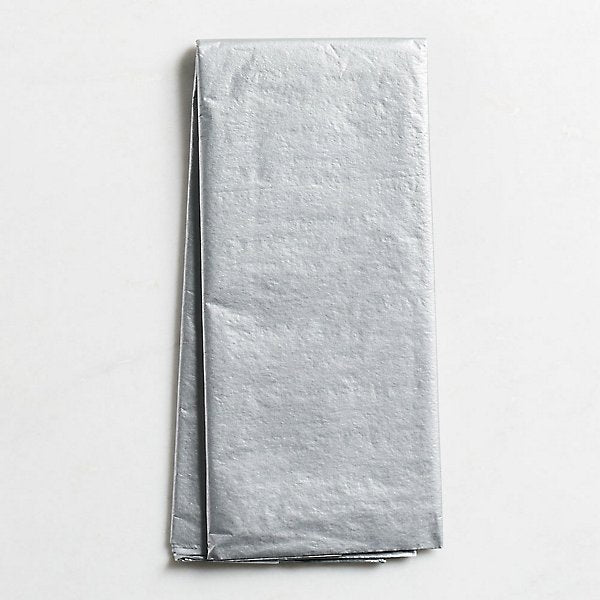 Tissue Paper by “Waste Not Paper” - Silver by Paper Source - K. A. Artist Shop