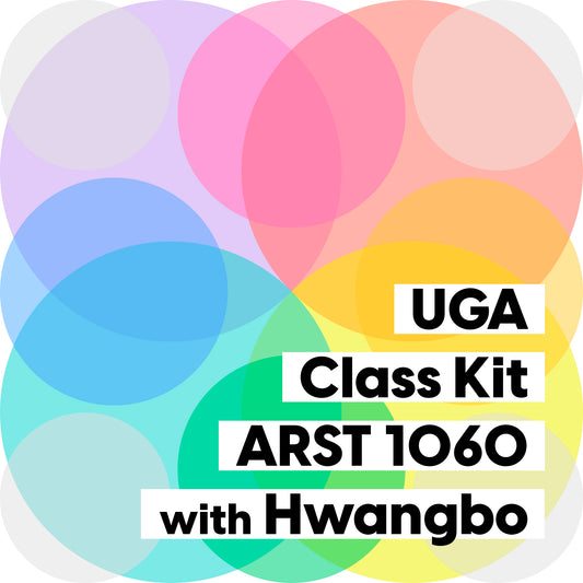 Kit #12 • Class Kit for UGA - ARST 1060 with Hwangbo • Spring 2023 - by Various - K. A. Artist Shop