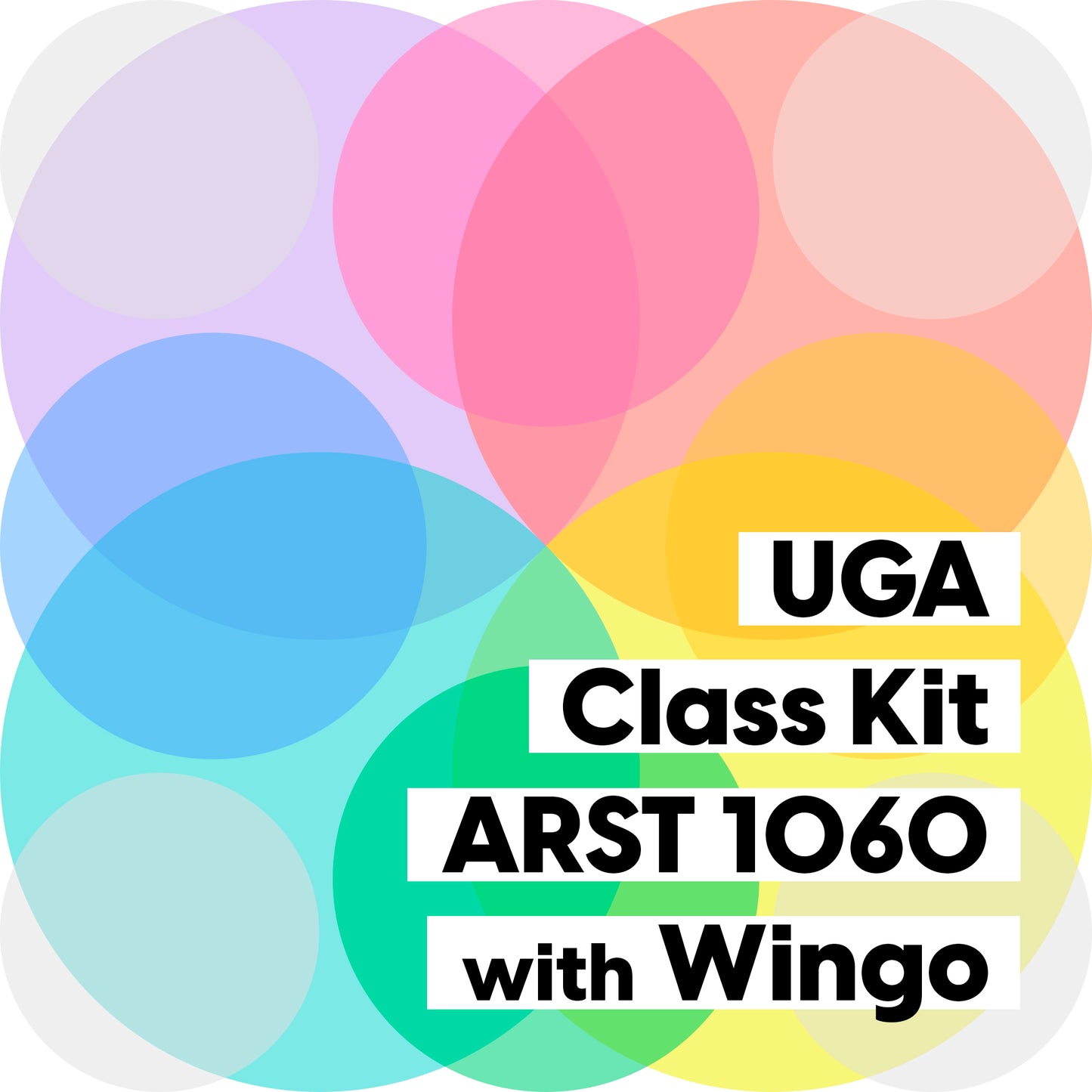 Kit #17 • Class Kit for UGA - ARST 1060 with Wingo • Spring 2023 - by Various - K. A. Artist Shop