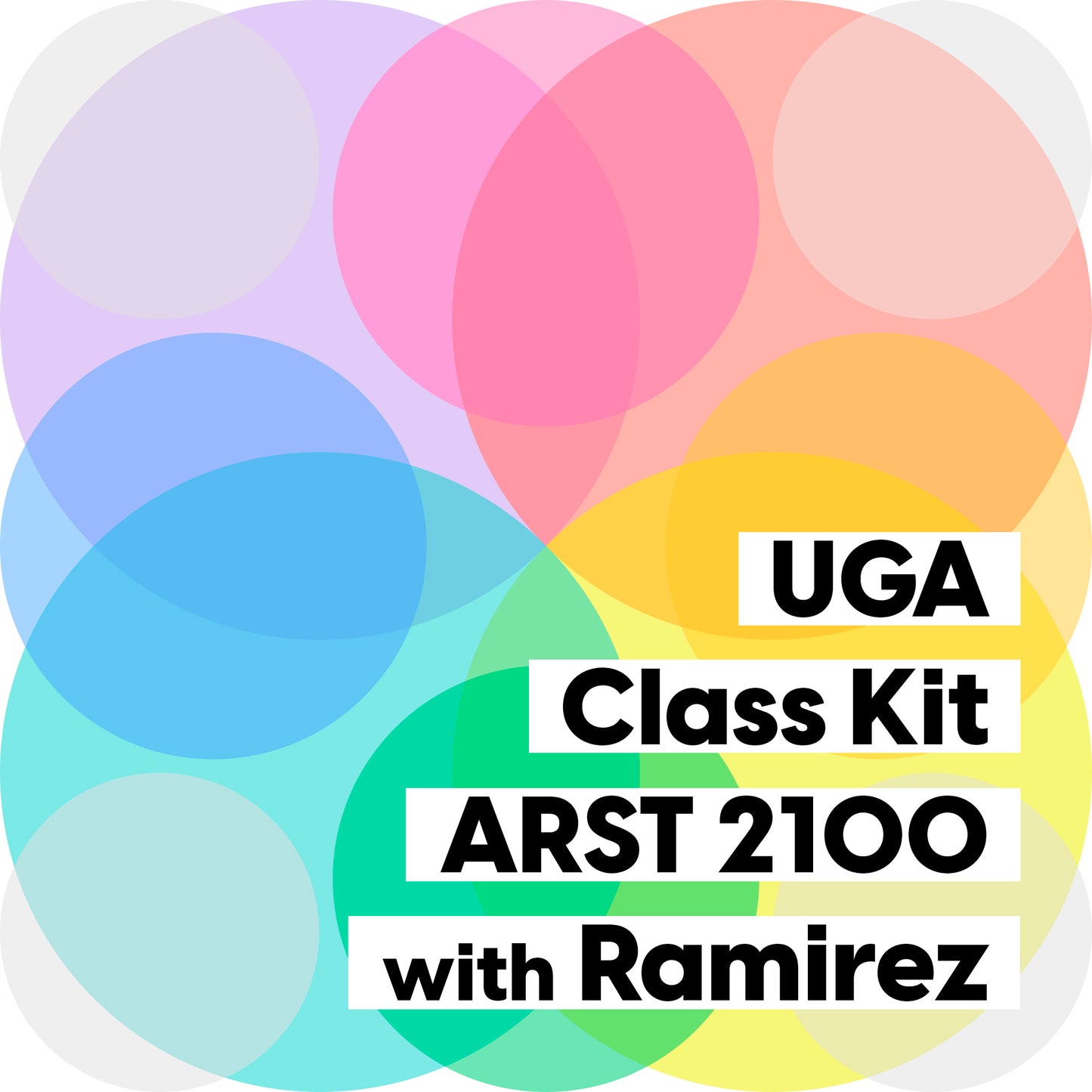 Kit #15 • Class Kit for UGA - ARST 2100 with Ramirez • Spring 2023 - by Various - K. A. Artist Shop