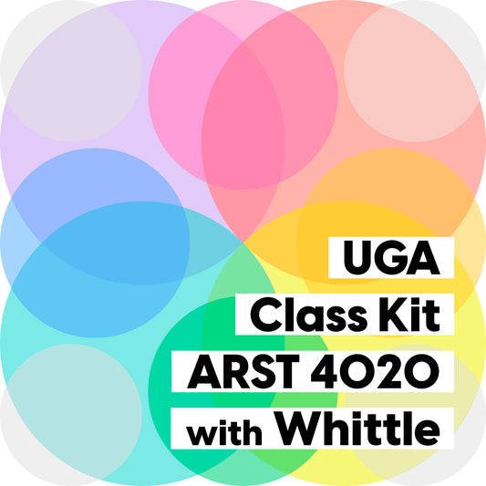 Kit #07 • Class Kit for UGA - ARST 4020 with Whittle • Spring 2023 - by Various - K. A. Artist Shop