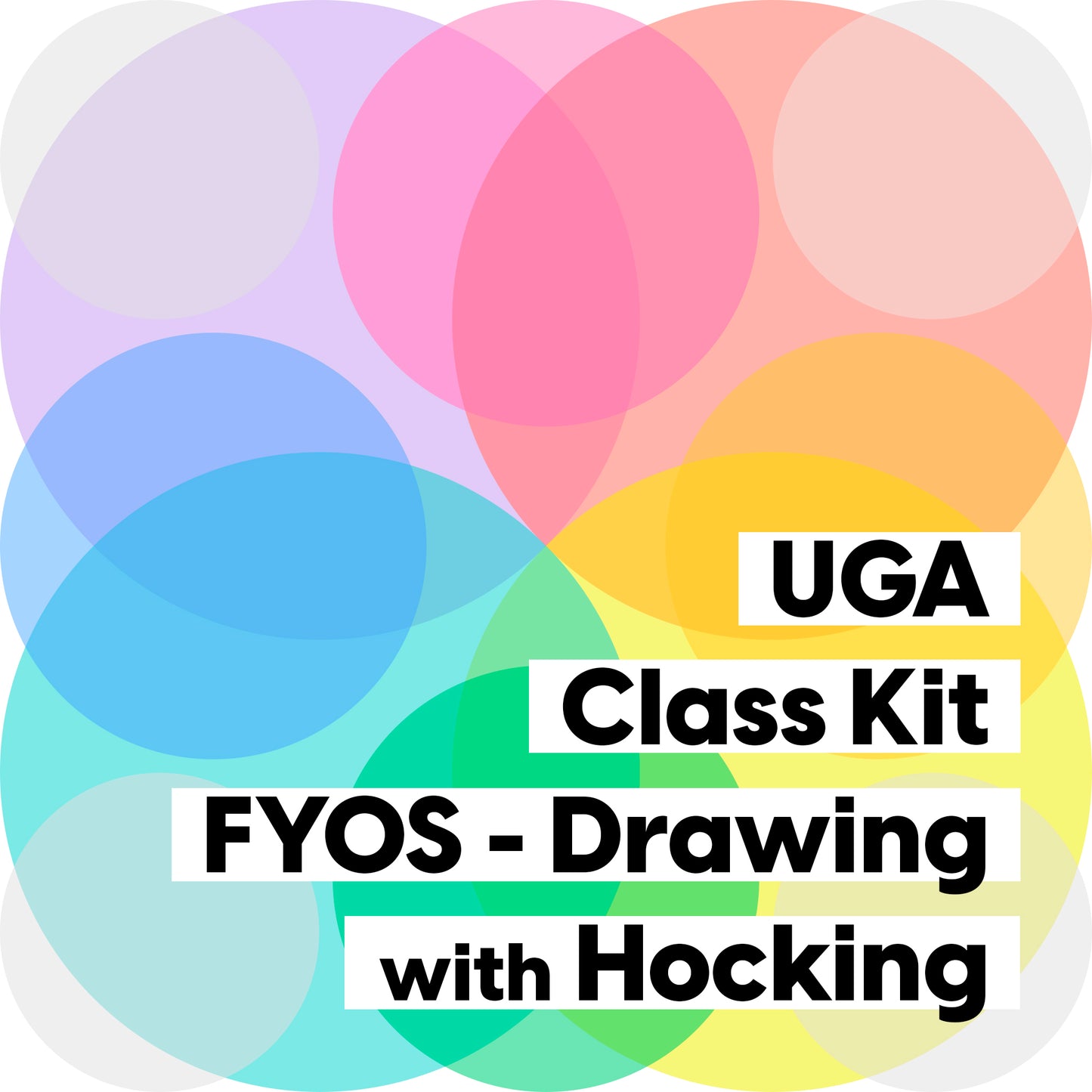 Kit #09 • Class Kit for UGA - FYOS Drawing as Thinking with Hocking • Fall 2022 - by Various - K. A. Artist Shop