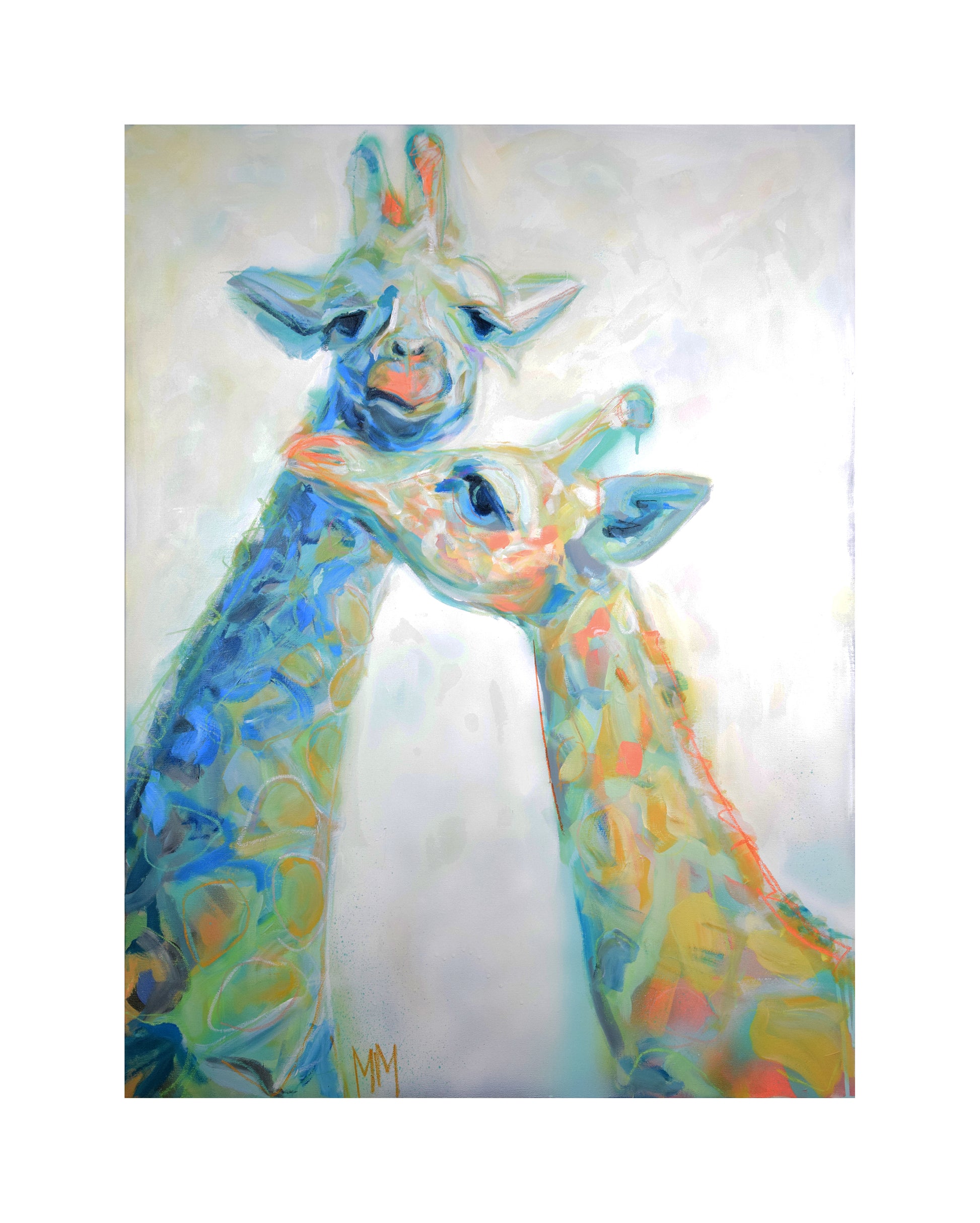 "Cora & Cleo" Print by Mallory Moye - 8 x 10 inches by Mallory Moye - K. A. Artist Shop