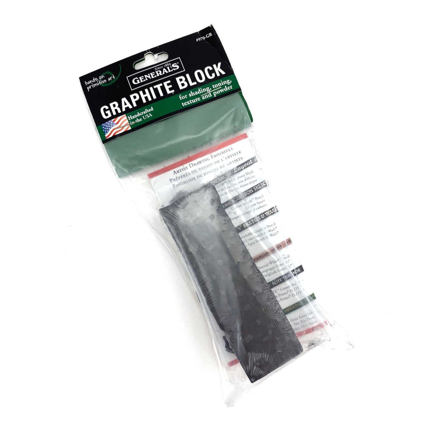General’s Graphite Block - by General's - K. A. Artist Shop