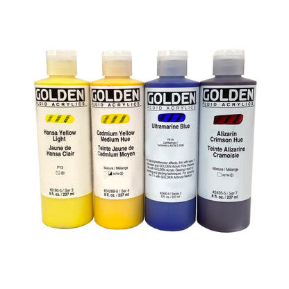 Golden Fluid Acrylics - 8 oz - by Golden - K. A. Artist Shop