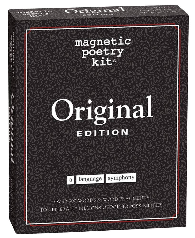 The Original Edition Magnetic Poetry Kit - by Magnetic Poetry, Inc - K. A. Artist Shop