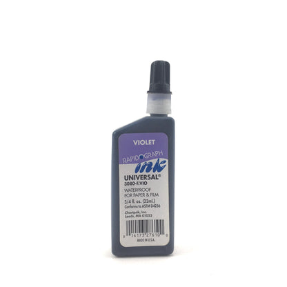 Koh-I-Noor Rapidograph Universal Technical Inks - Violet by Chartpak - K. A. Artist Shop