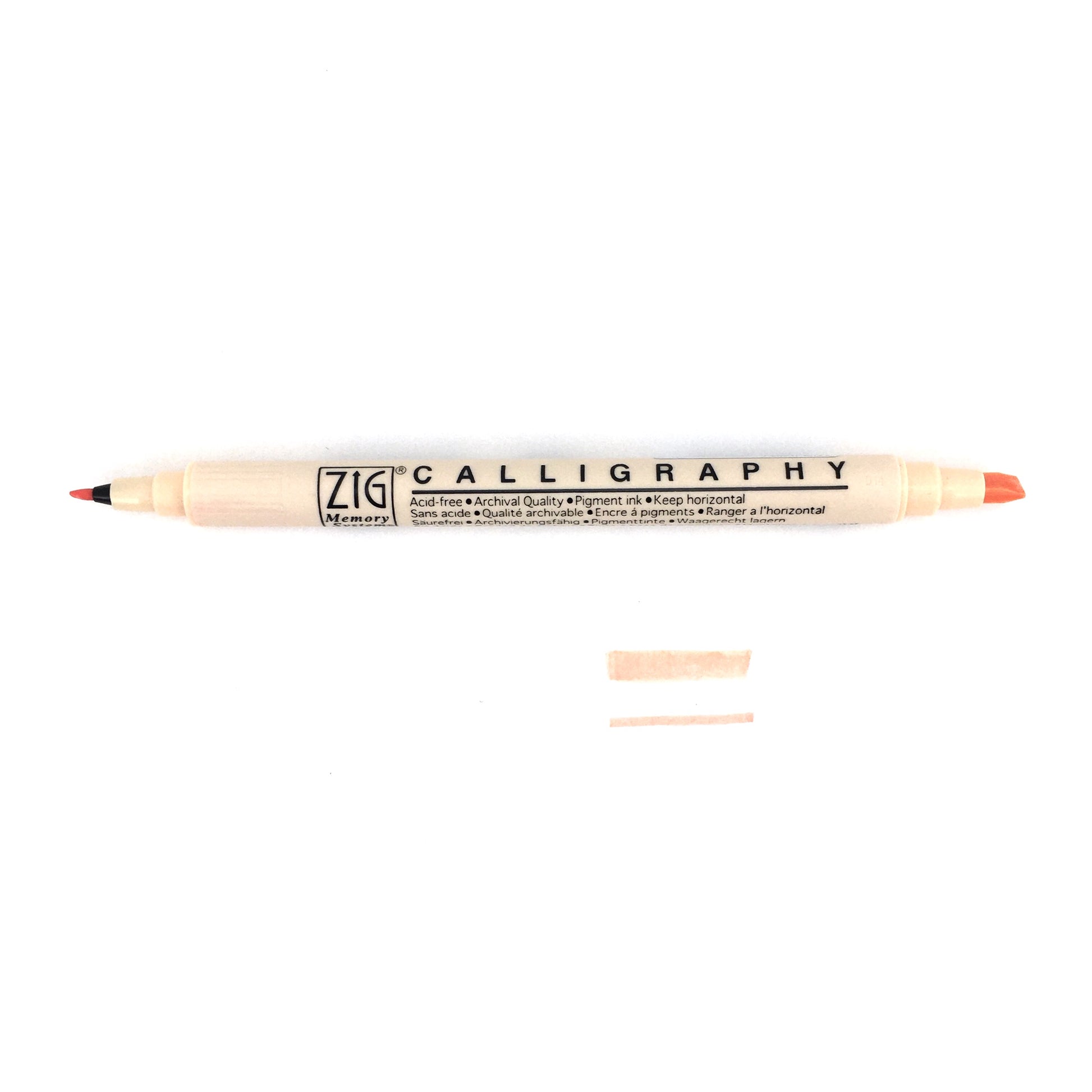 ZIG® Calligraphy II 6 Color Dual-Tip Marker Set