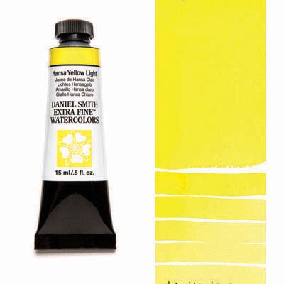 Daniel Smith Extra Fine Watercolors - 15ml / 0.5 fl. oz. - Hansa Yellow Light by Daniel Smith - K. A. Artist Shop