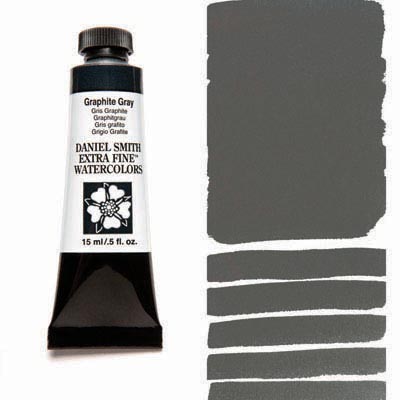 Daniel Smith Extra Fine Watercolors - 15ml / 0.5 fl. oz. - Graphite Gray by Daniel Smith - K. A. Artist Shop