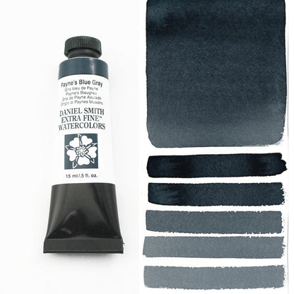 Daniel Smith Extra Fine Watercolors - 15ml / 0.5 fl. oz. - Payne's Blue Gray by Daniel Smith - K. A. Artist Shop