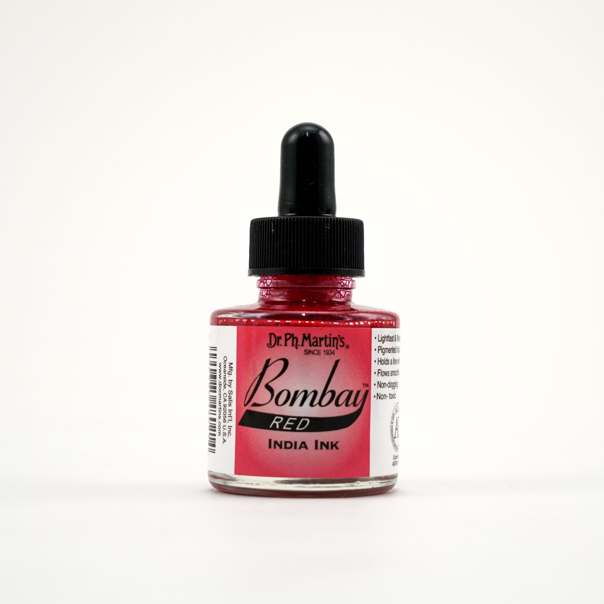 Dr. Ph. Martin's Bombay India Ink - Red by Dr. Ph. Martin’s - K. A. Artist Shop