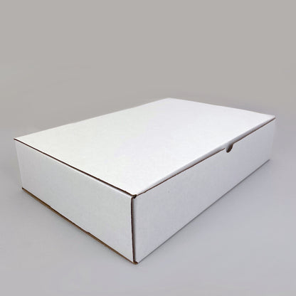 White Cardboard Shipping Boxes - Medium / Large - 18 x 12 x 4 inches by ULINE - K. A. Artist Shop