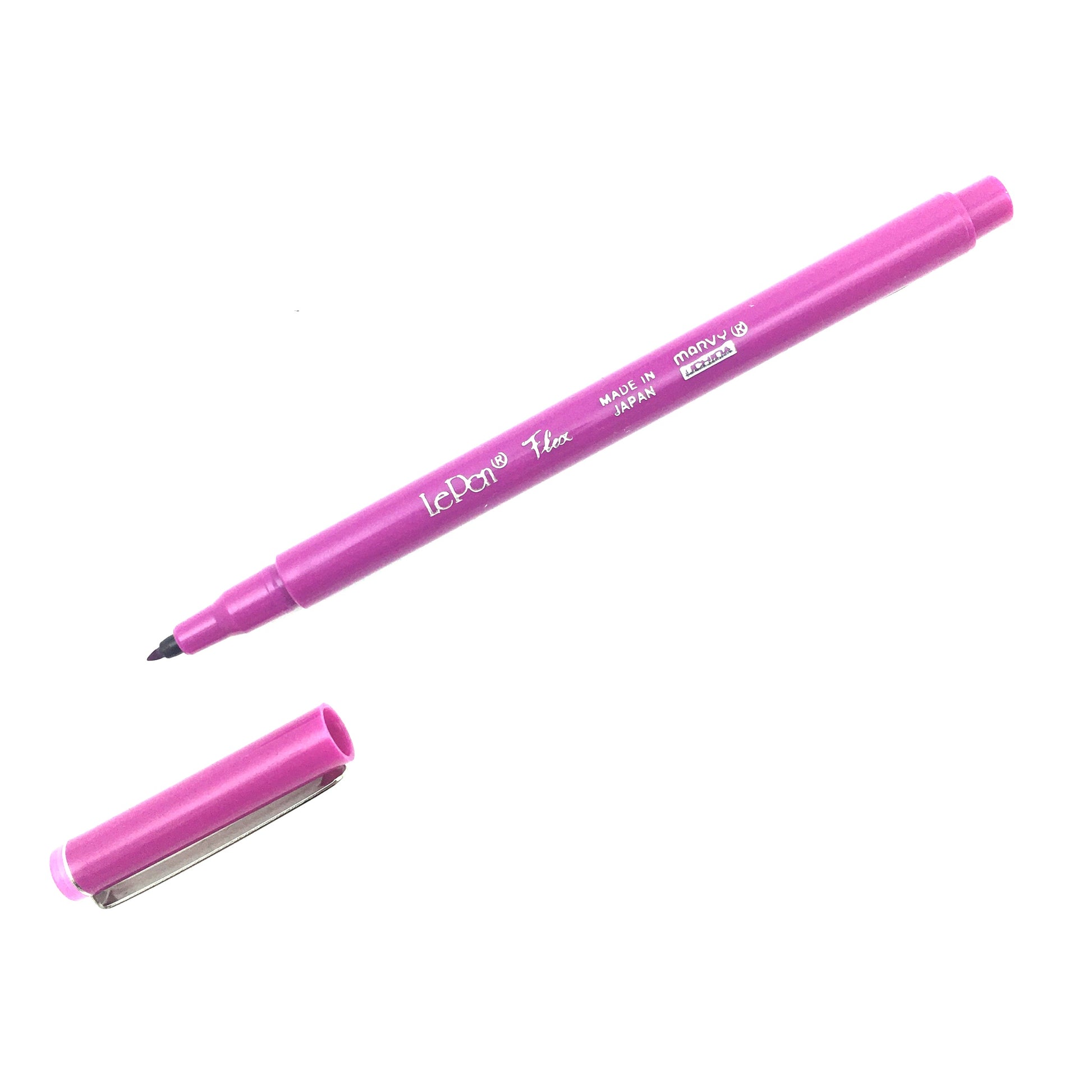 Marvy Uchida LePen Flex Marker - Dusty Pink