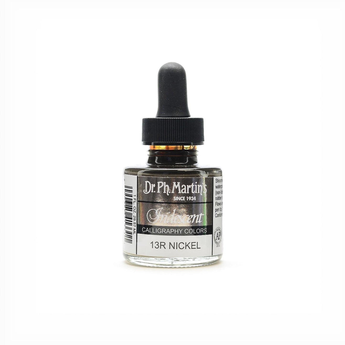 Dr. Ph. Martin's Iridescent Calligraphy Colors - Nickel by Dr. Ph. Martin’s - K. A. Artist Shop