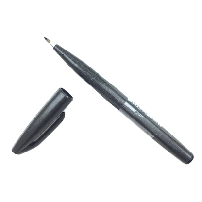 Pentel Sign Pens - Brush Tip Marker - Gray by Pentel - K. A. Artist Shop
