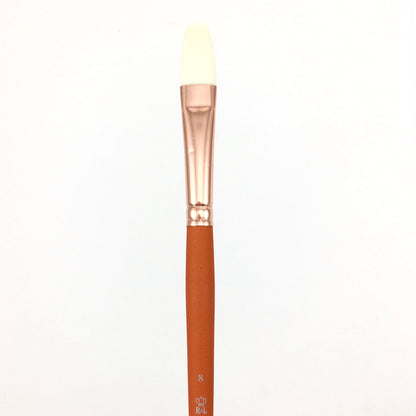 Royal & Langnickel Vienna Long Handled Acrylic and Oil Brushes - Filbert / 8 by Royal Brush - K. A. Artist Shop