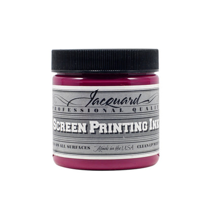 Jacquard Screen Printing Ink - Small Jar (4 fl. oz.) / 141 - Process Magenta by Jacquard - K. A. Artist Shop
