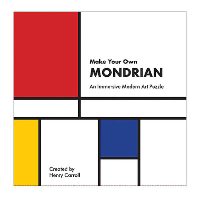 Make Your Own Mondrian: An Immersive Modern Art Puzzle - by Chronicle Books - K. A. Artist Shop
