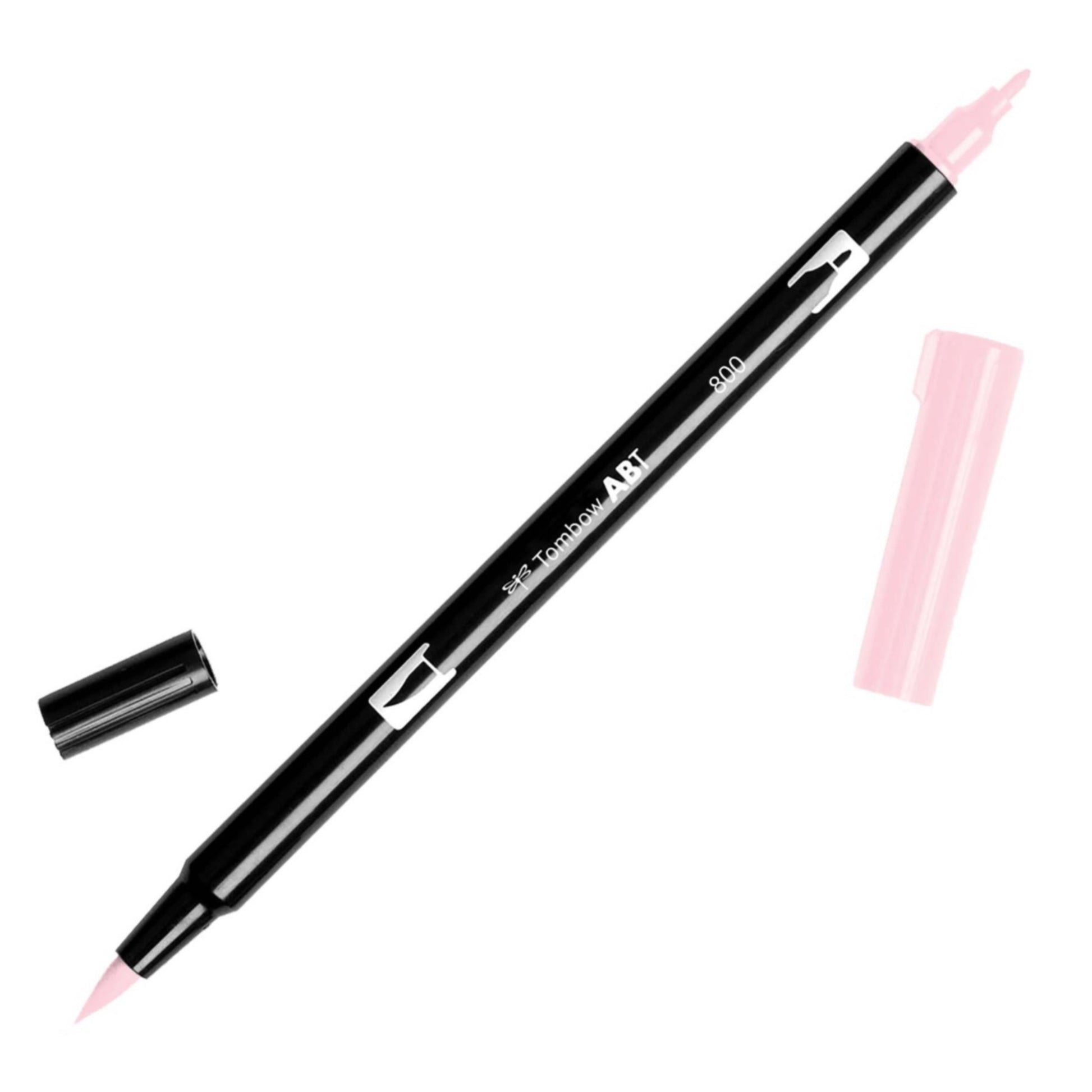 Tombow Dual Brush Pens - Individuals - 800 Pale Pink by Tombow - K. A. Artist Shop