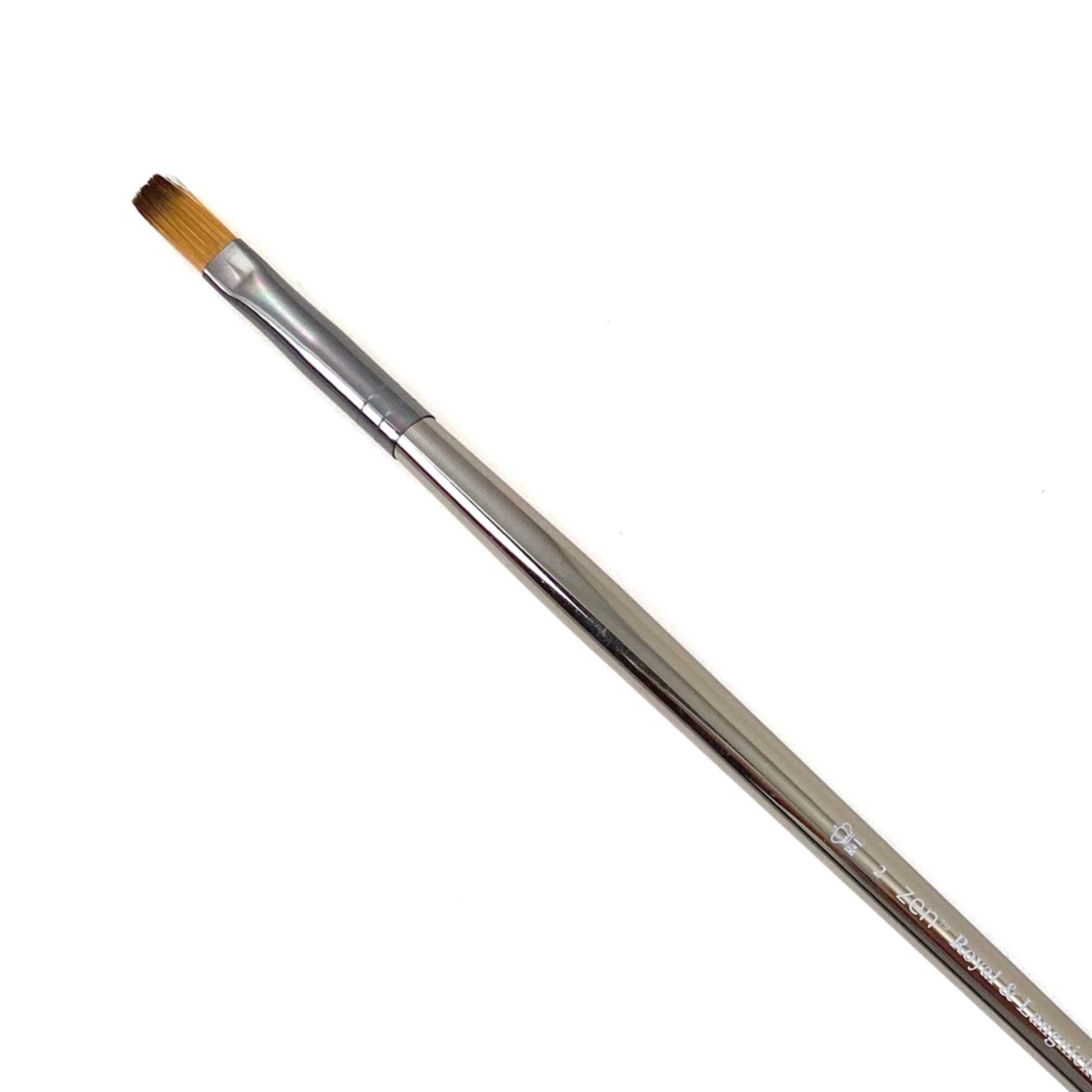 Royal & Langnickel Zen Long Handle Brushes - 43 Series - Flat / 2 by Royal & Langnickel - K. A. Artist Shop
