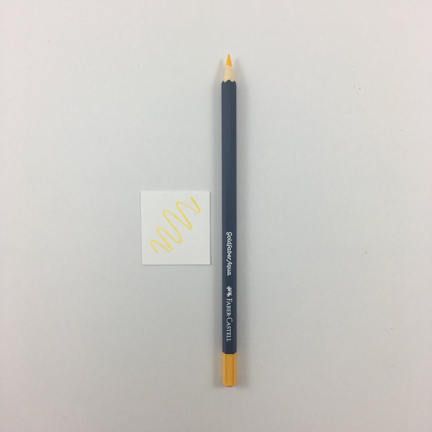 Faber-Castell Goldfaber Aqua Watercolor Pencils - Individuals - 109 - Dark Chrome Yellow by Faber-Castell - K. A. Artist Shop