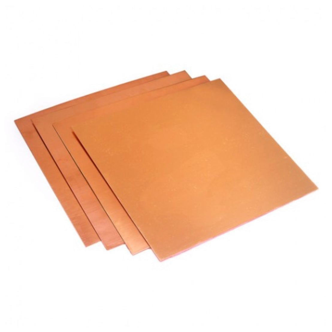 Copper Metal Sheet - 6 x 6 inches / 18g by Contenti - K. A. Artist Shop