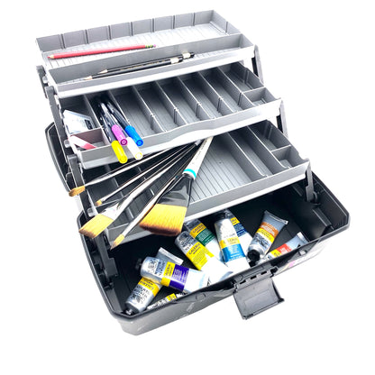 ArtBin 3-Tray Sketch Box with Top Compartment - by ArtBin - K. A. Artist Shop