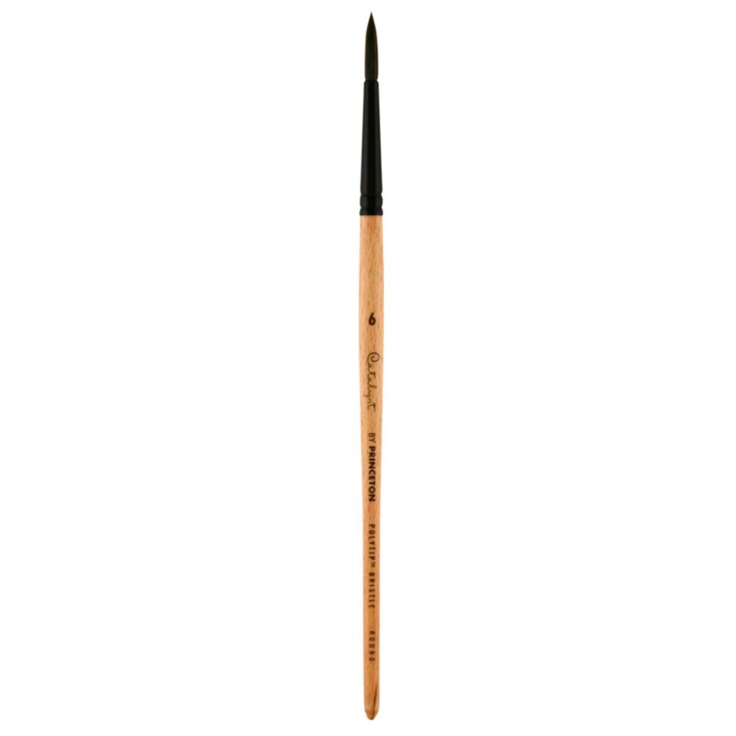 Princeton Catalyst Polytip Bristle Short-Handle Paint Brushes - Round / #6 by Princeton Art & Brush Co - K. A. Artist Shop