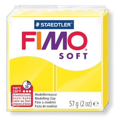 FIMO Soft Clay - 10 - Lemon (Soft)* by Fimo - K. A. Artist Shop