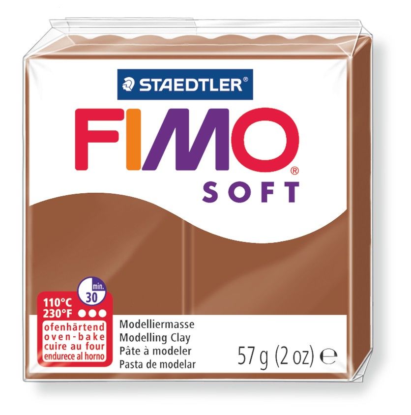 FIMO Soft Clay - 7 - Caramel (Soft)* by Fimo - K. A. Artist Shop
