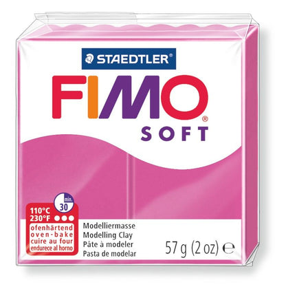 FIMO Soft Clay - 22 - Raspberry (Soft)* by Fimo - K. A. Artist Shop