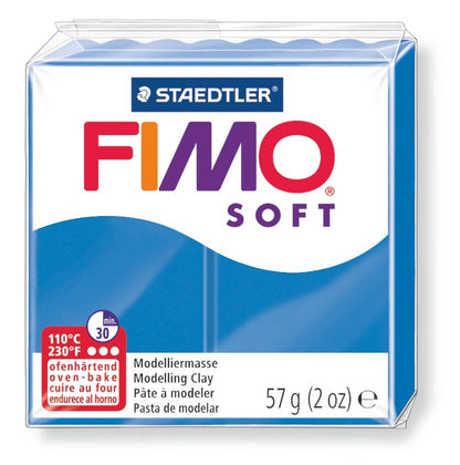 FIMO Soft Clay - 37 - Pacific Blue (Soft) by Fimo - K. A. Artist Shop