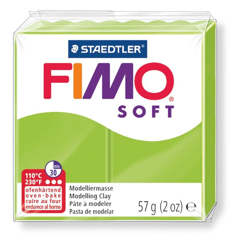 FIMO Soft Clay - 50 - Apple Green (Soft)* by Fimo - K. A. Artist Shop