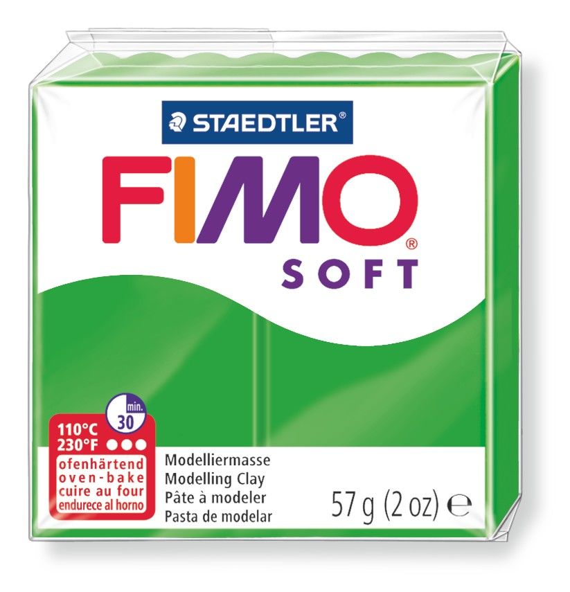 FIMO Soft Clay - 53 - Tropical Green (Soft) by Fimo - K. A. Artist Shop
