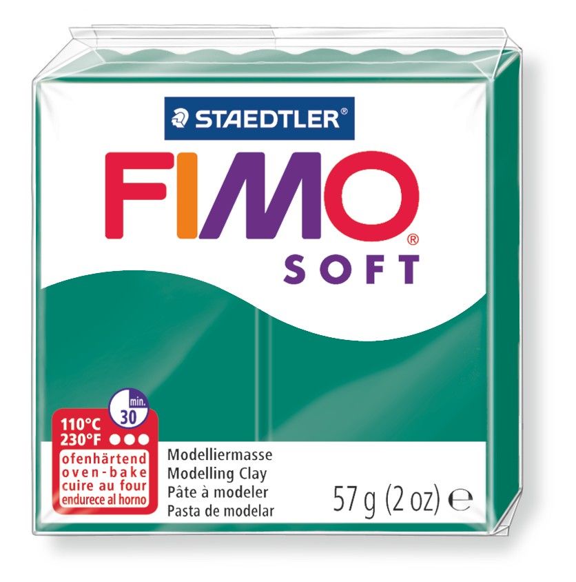 FIMO Soft Clay - 56 - Emerald (Soft)* by Fimo - K. A. Artist Shop