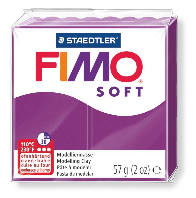 FIMO Soft Clay - 61 - Violet (Soft)* by Fimo - K. A. Artist Shop
