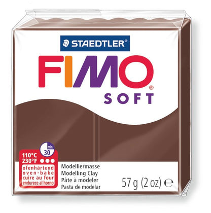 FIMO Soft Clay - 75 - Chocolate (Soft)* by Fimo - K. A. Artist Shop
