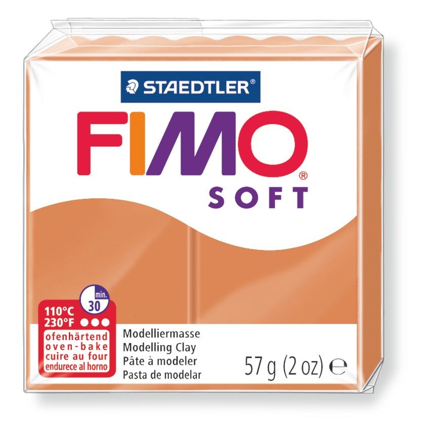 FIMO Soft Clay - 76 - Cognac (Soft)* by Fimo - K. A. Artist Shop