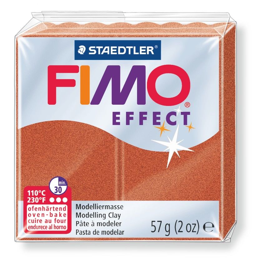 FIMO Soft & Effect Arcilla Polimérica 1.98 oz Mandarina Suave/Mandarina (42)