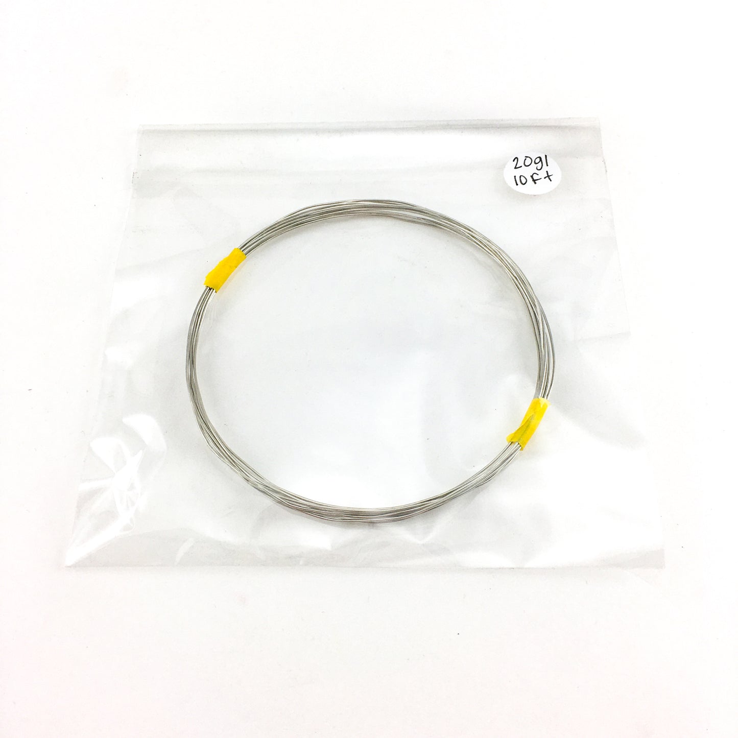 Round Nickel Silver Wire - Soft Temper a.k.a. Dead Soft - 10 ft. - 20g by Contenti - K. A. Artist Shop